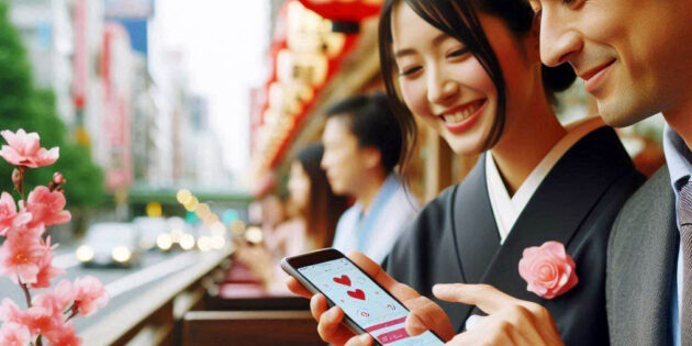 Japón lanza una app de citas para favorecer los matrimonios en el país