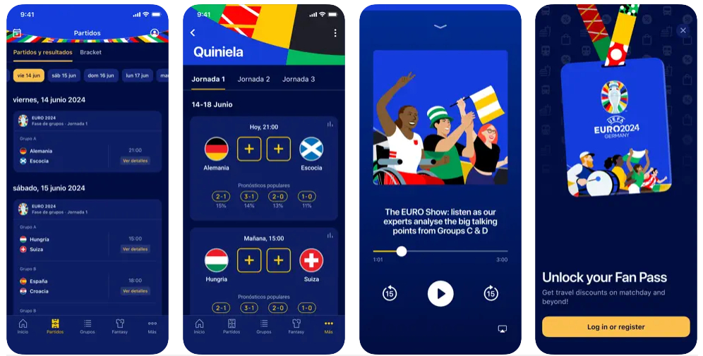 Sigue la Eurocopa 2024 de Alemania con su app oficial