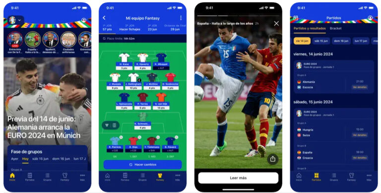Sigue la Eurocopa 2024 de Alemania con su app oficial : Applicantes ...