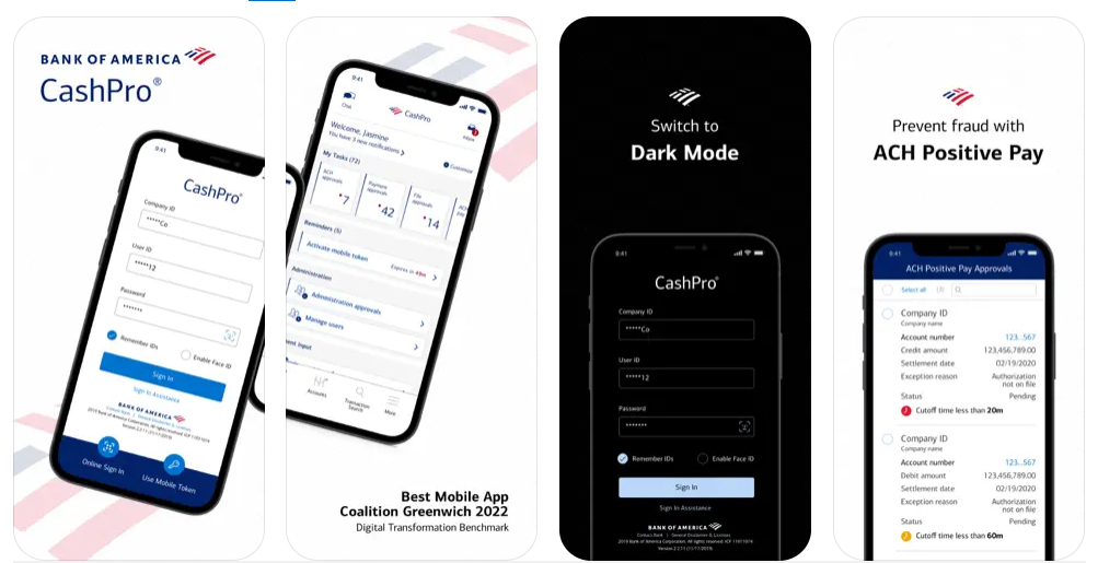 La app CashPro de Bank of America supera el medio millón de dólares en aprobaciones de pagos