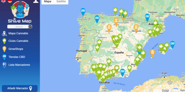 Esta app permite encontrar clubs cannábicos en toda España