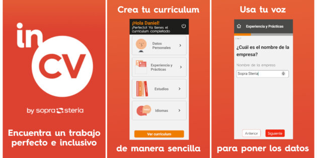 inCV, la app de búsqueda de empleo para personas con discapacidad, ya disponible en inglés y francés