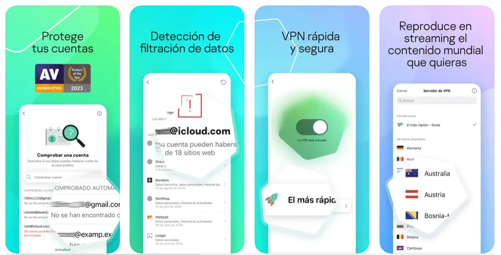 La app de antivirus de Kaspersky, suprimida de Google Play