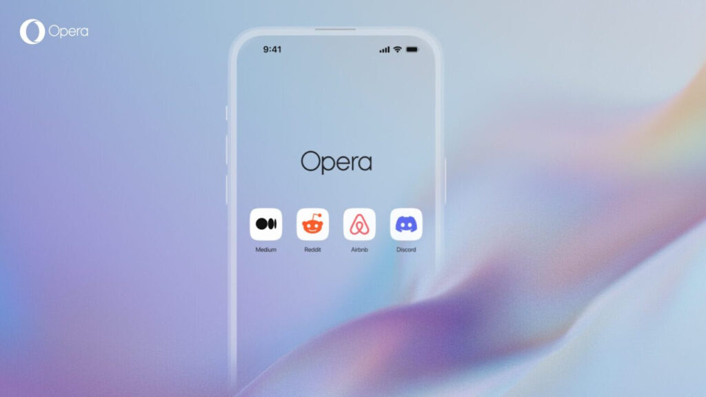 Opera incluye diseño modular en su app de iOS