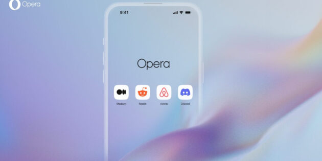 Opera incluye diseño modular en su app de iOS