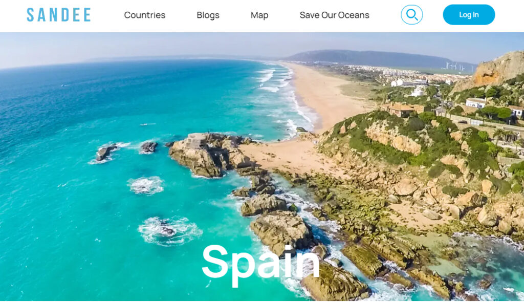 Esta app te permite consultar información sobre playas de todo el mundo