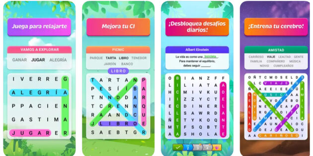 Sopas de Letras español, un juego que no te hará tragarte tus palabras