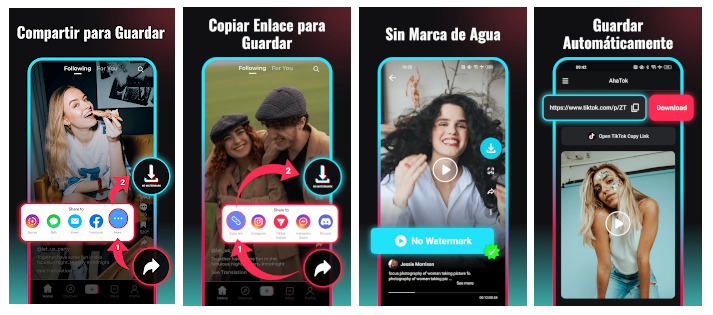 Esta app te permite descargar vídeos de TikTok en segundos