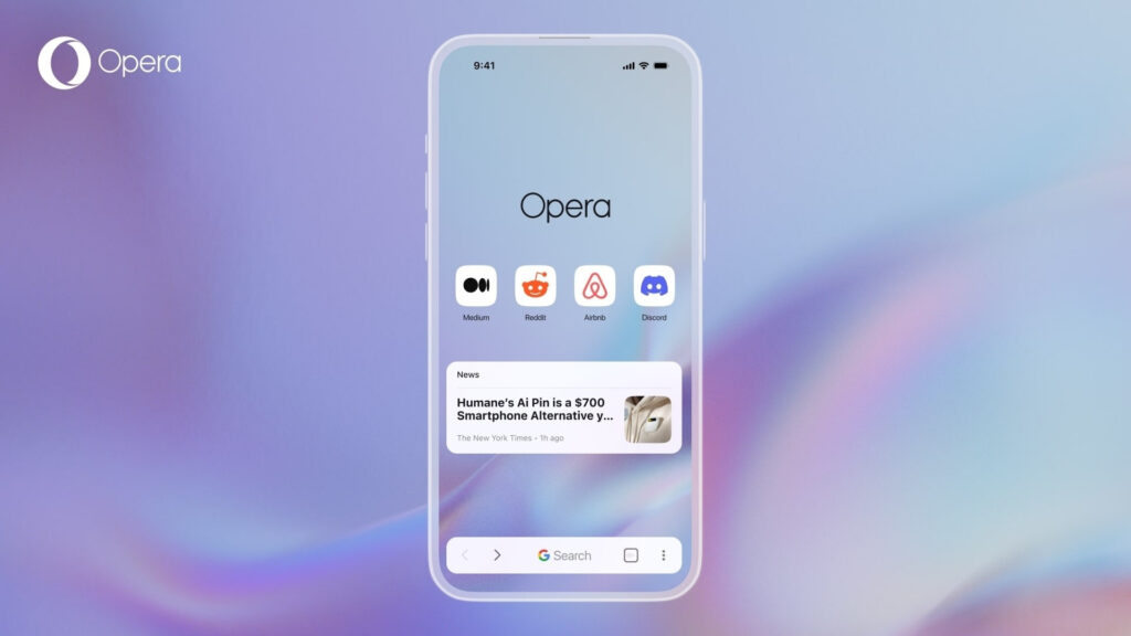 Opera One, ya disponible en iOS