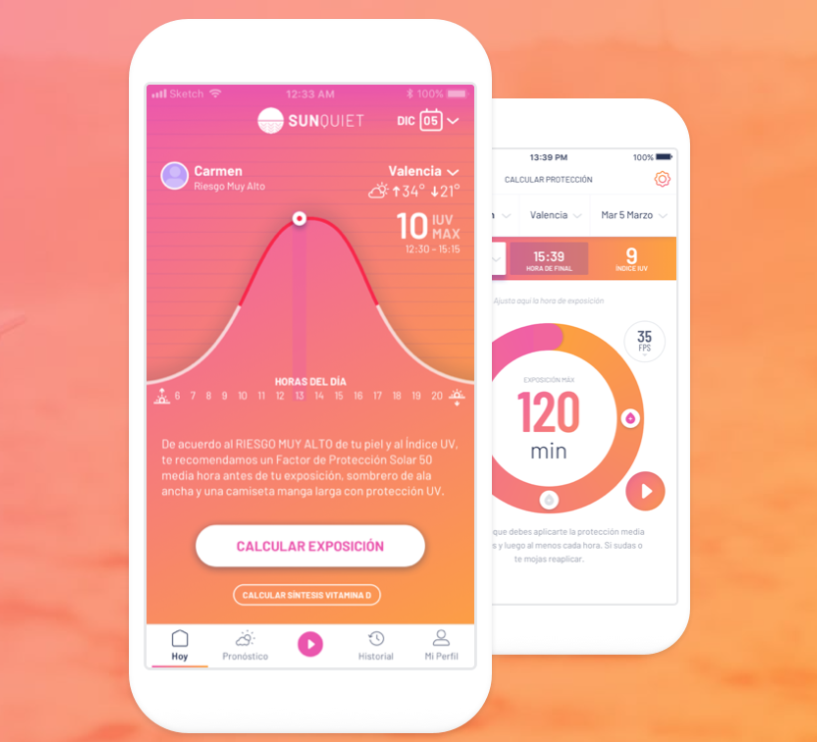 Las 5 mejores apps de protección solar