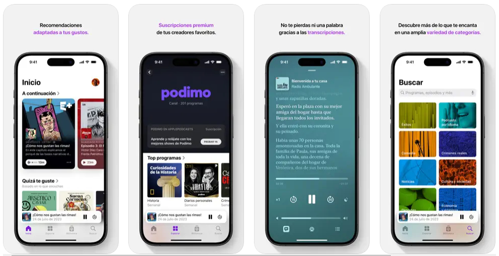 Las mejores aplicaciones móviles para escuchar podcasts