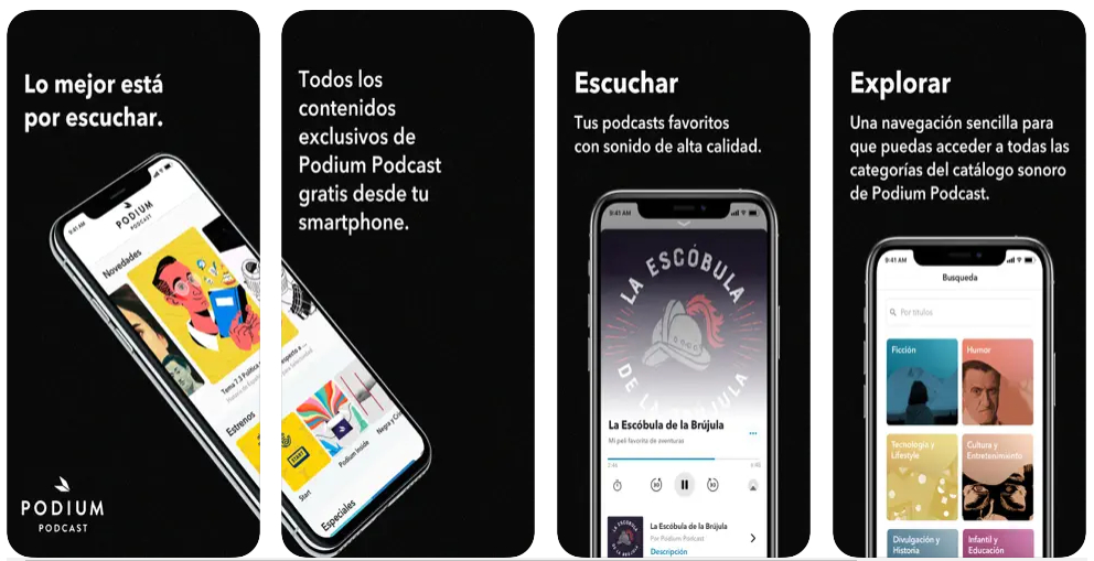 Las mejores aplicaciones móviles para escuchar podcasts