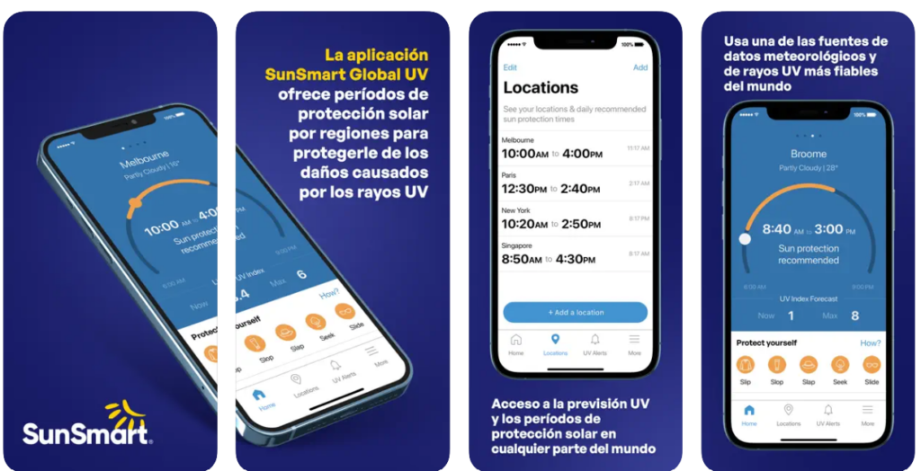 Las 5 mejores apps de protección solar