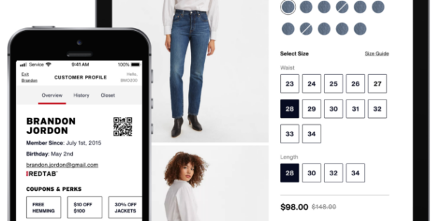 Levi´s tiene una nueva app para que los estilistas de sus tiendas ayuden a sus clientes