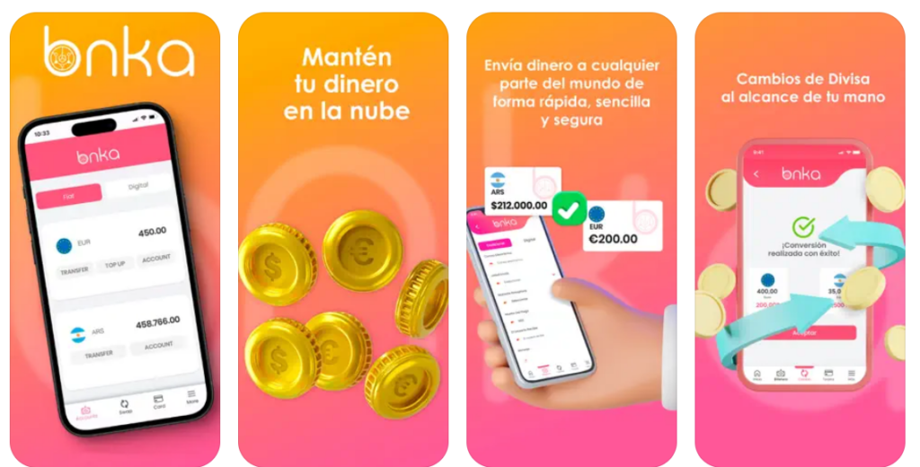 La app de fintech Bnka ya permite a migrantes en Europa el pago de servicios en Latinoamérica