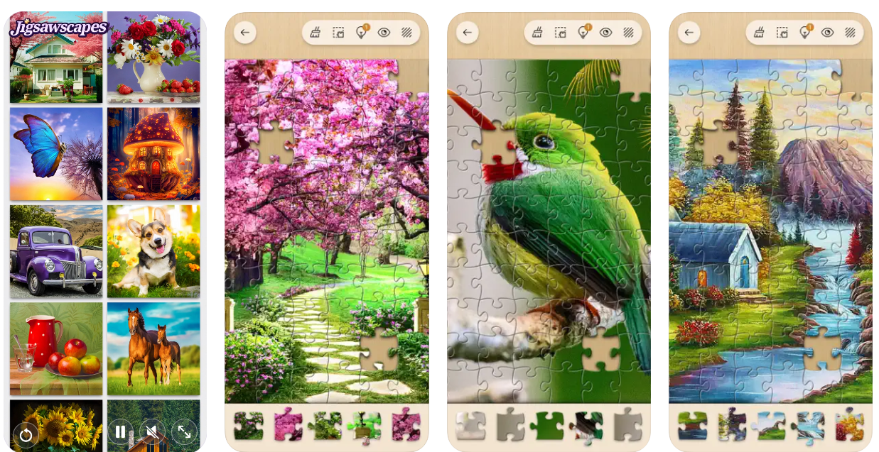 Jigsawscapes, el juego de puzles que se ha colado en lo más alto de