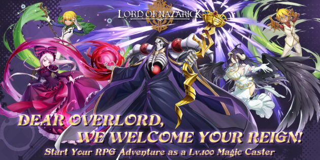 Overlord, del anime a los dispositivos móviles con Lord of Nazarick