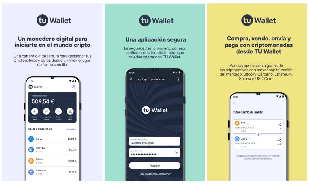 Telefónica lanza TU Wallet, una app para la gestión de criptomonedas