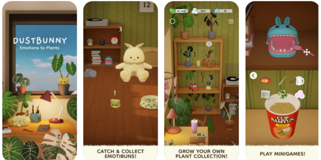 Dustbunny, el juego que te permite decorar y cuidar tu crecimiento personal