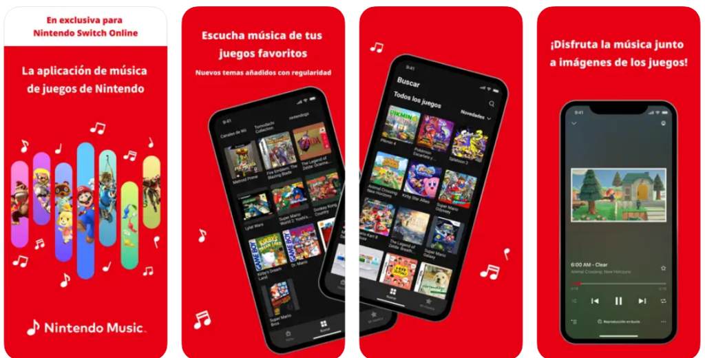 Nintendo da el do de pecho con Nintendo Music, un Spotify de bandas sonoras de sus juegos