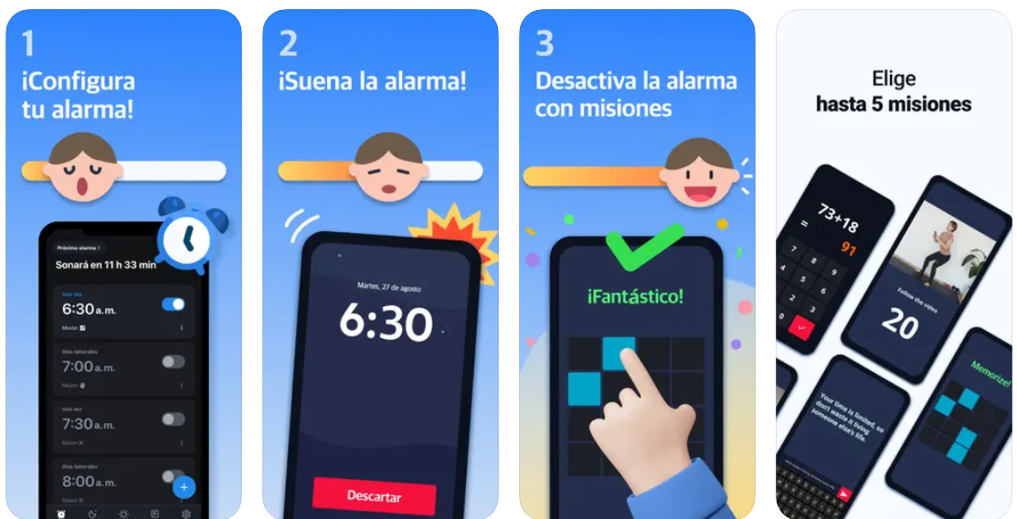 Esta app de alarma te cobra un euro si no te levantas