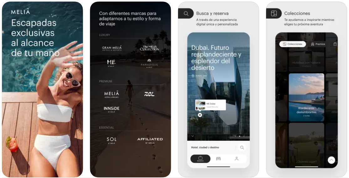 Meliá mejora la experiencia de cliente con una nueva app