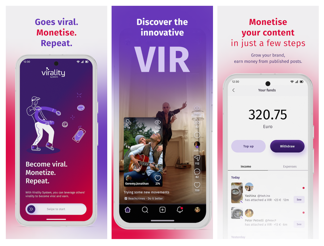 Virality, una nueva red social que permite viralizar contenidos apoyándose en influencers