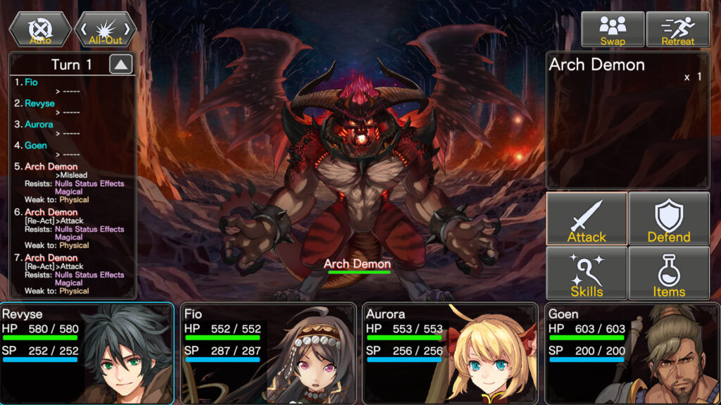 El RPG Astral Takers, ya disponible para iOS y Android