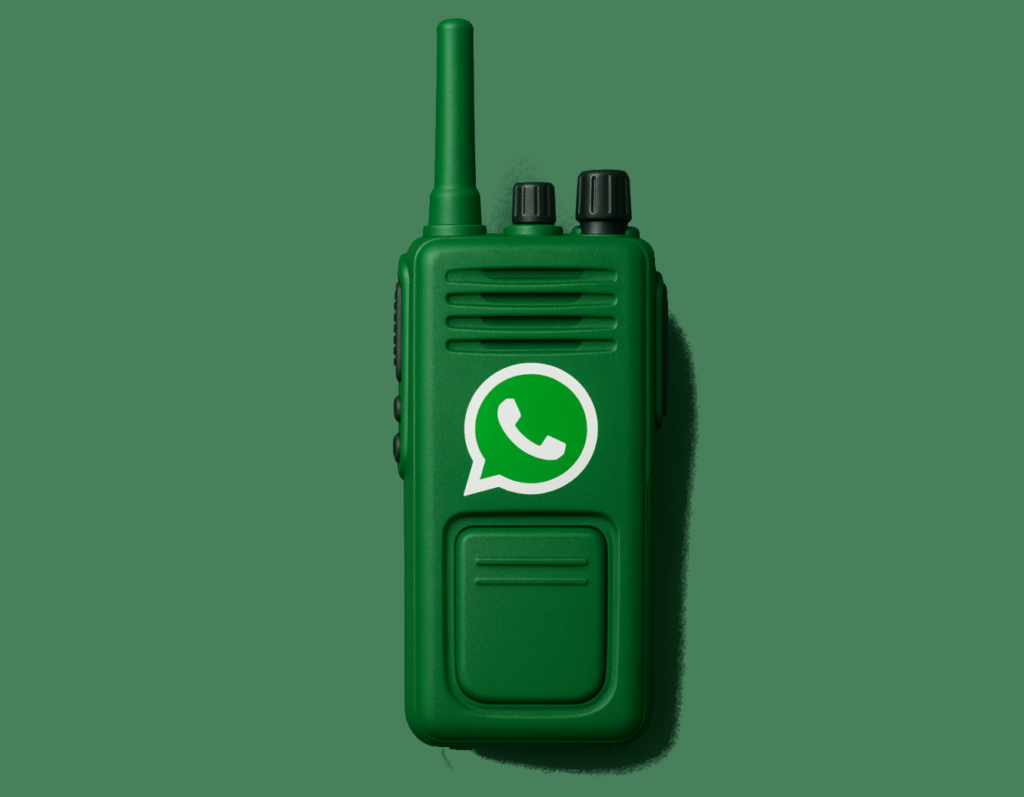 WhatsApp ya te permite hablar con tus amigos como si tuvieras un walkie talkie