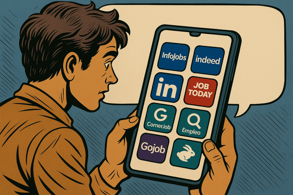Las mejores apps para encontrar trabajo en España en 2025