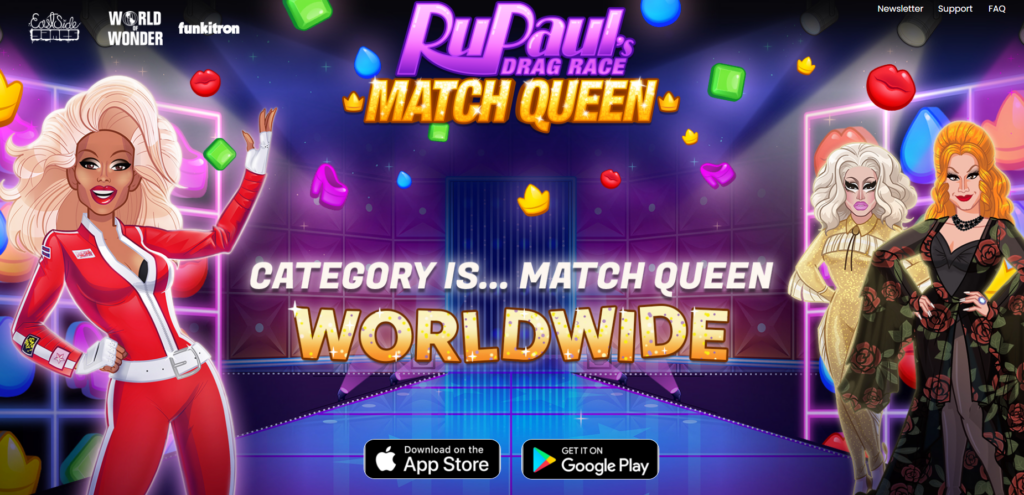 RuPaul lanza un juego móvil para que te corones como reina... de los puzles