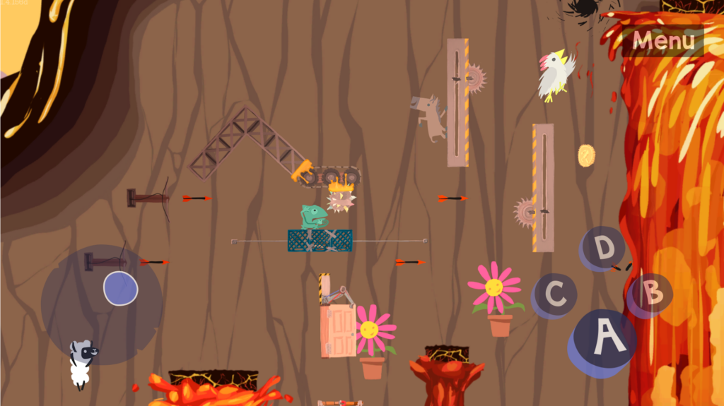 Ultimate Chicken Horse ya está disponible en móviles