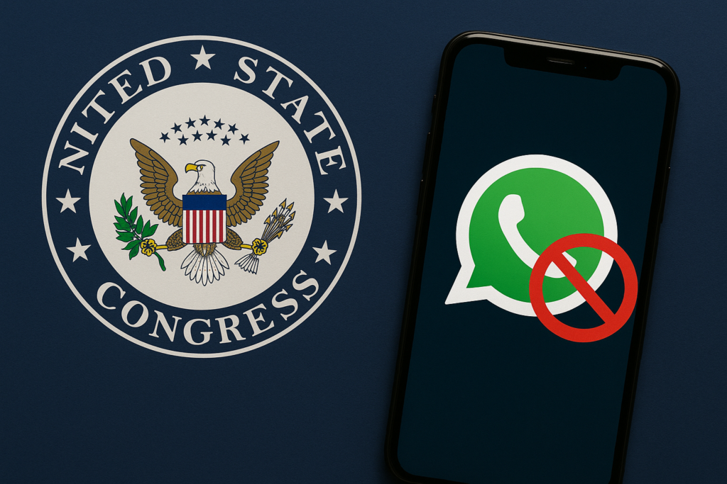 El Congreso de EE.UU. veta la utilización de WhatsApp en sus dispositivos