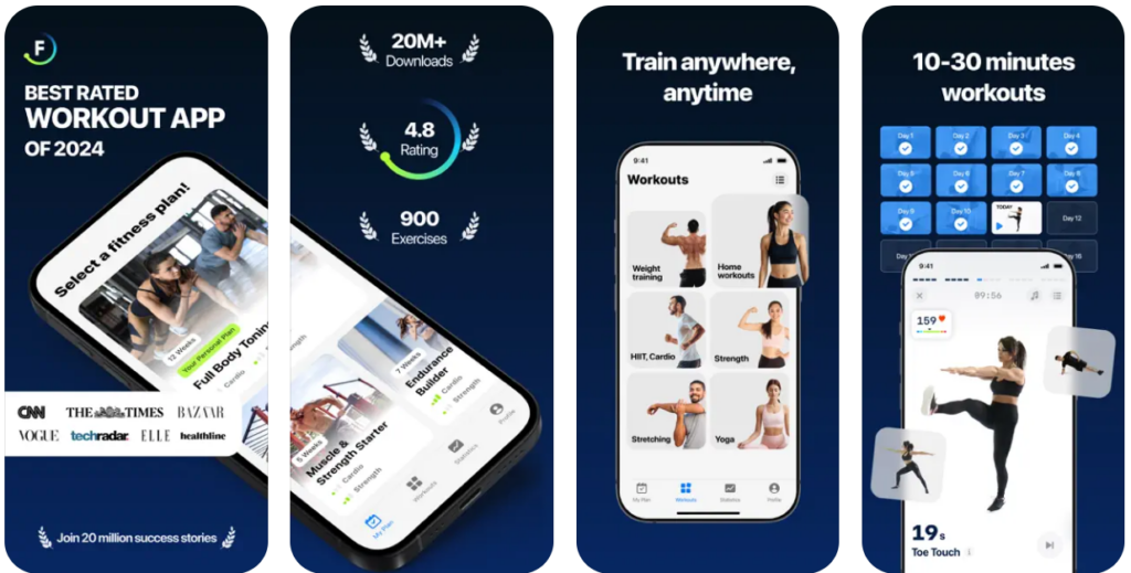 La app de fitness Fitify expone imágenes de semidesnudos de cientos de miles de usuarios