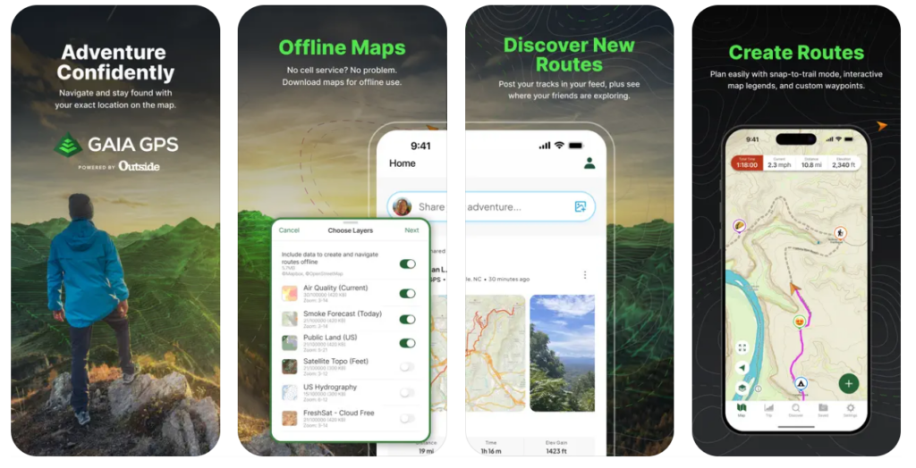 Las mejores apps para hacer rutas y senderismo