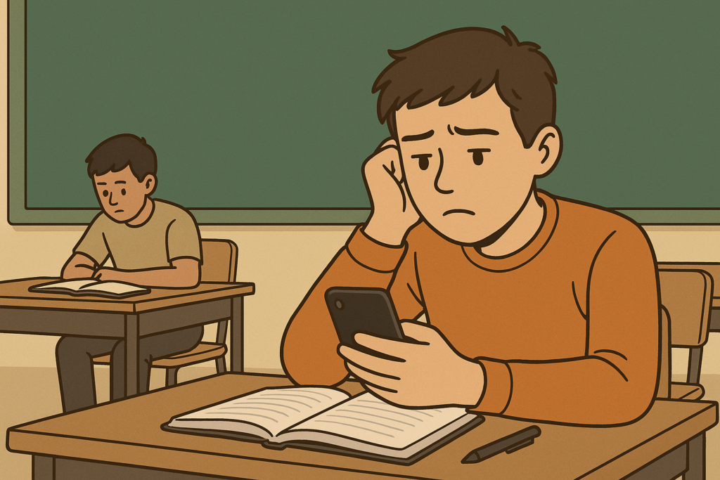Los jóvenes podrían perder 25 años de sus vidas ocupados con sus móviles