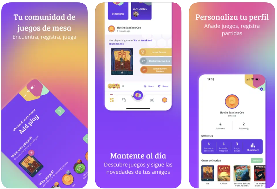 Nace Meeplay, una red social en torno a los juegos de mesa