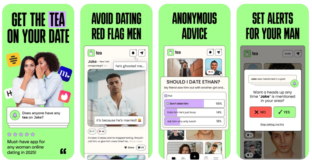 Tea, la app para alertar sobre hombres en citas, expone miles de imágenes de sus usuarias