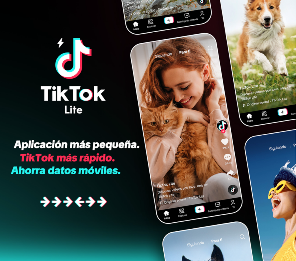 TikTok Lite triunfa en España