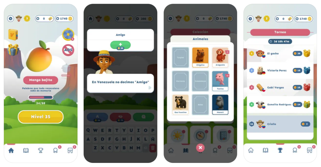 Venezolario, el juego de palabras del español venezolano que triunfa en Google Play