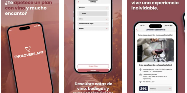 Enolovers, la app para reservar visitas a bodegas que vino para quedarse