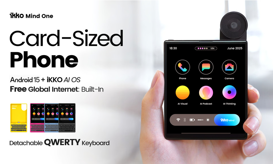 iKKO Mind One: El smartphone que cabe en tu cartera y desafía lo convencional