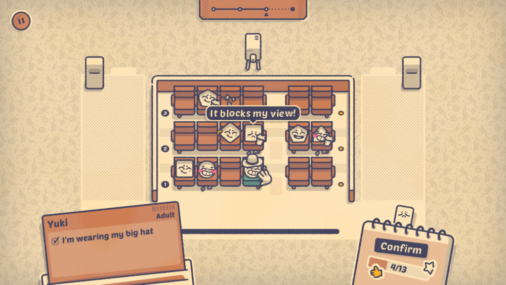 Organiza asientos y emociones con Is This Seat Taken?, un juego indie nacido en Barcelona