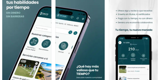 Saco, una app que premia tus habilidades con tiempo