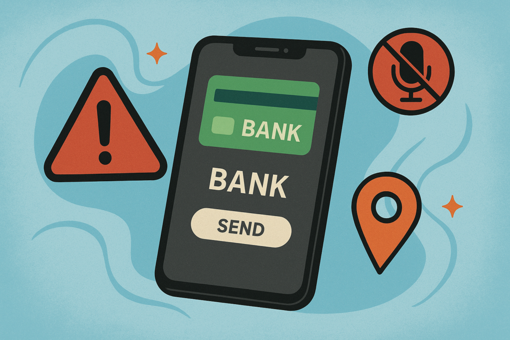 Las apps financieras piden más permisos de los que deberían, según un estudio