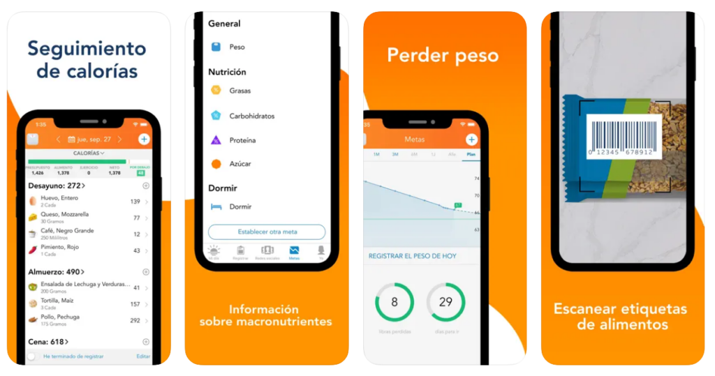 Las mejores apps para contar calorías que puedes encontrar