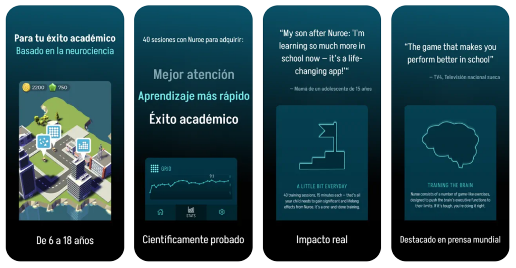 Nuroe, la app que hace que entrenar el coco no sea una asignatura pendiente