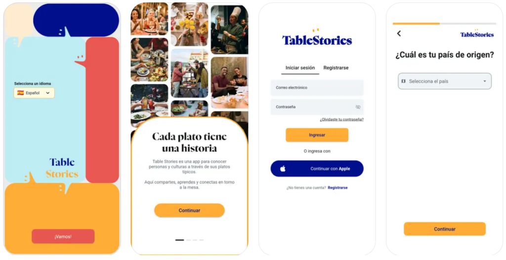 TableStories, la app que junta a un comensal de cada cultura