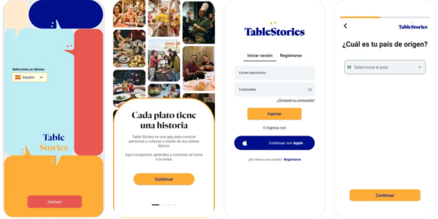 TableStories, la app que junta a un comensal de cada cultura