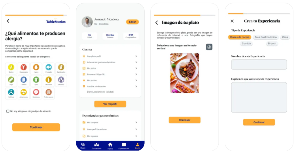 TableStories, la app que junta a un comensal de cada cultura